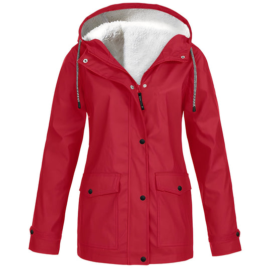 EB | Vielseitige, wasserdichte Damenjacke mit Fleece-Innenfutter