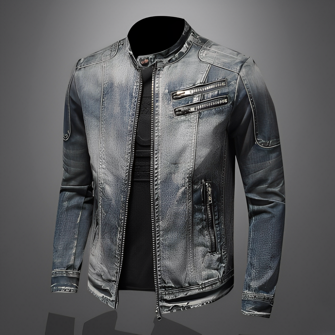 EB | Stylische Jeansjacke mit Taschen für Männer