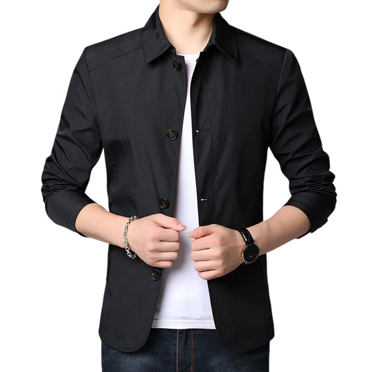 EB | Casual, Lockere, Winddichte Jacke für Männer