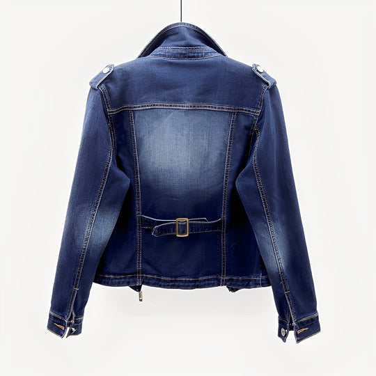 EB | Damenjeansjacke im klassischen Design
