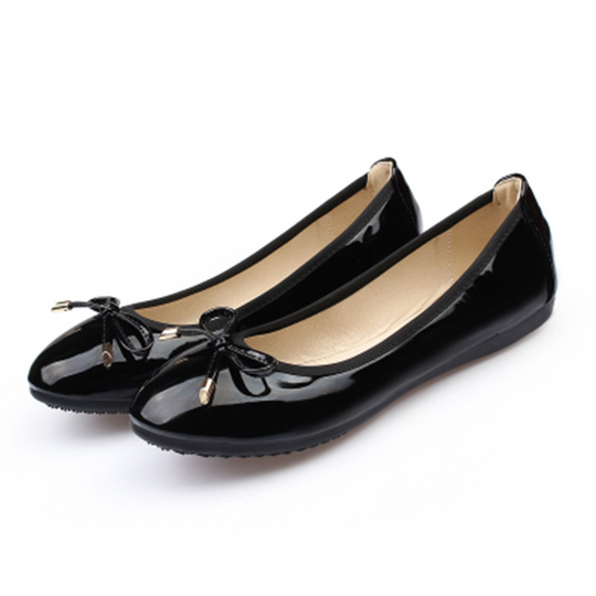 EB | Ballerinas mit Schleifenakzent