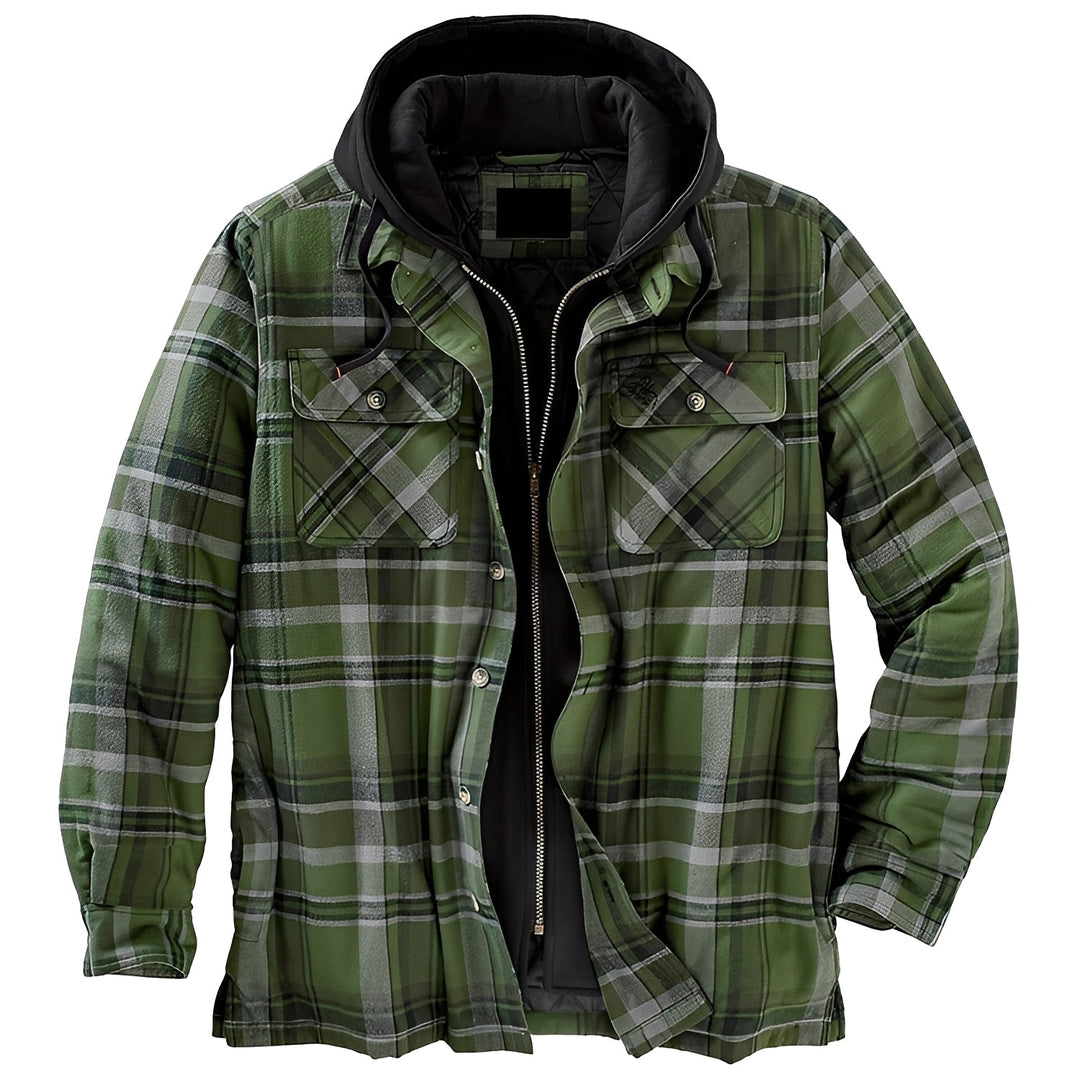 EB | Casual Flanelljacke mit Karomuster für Männer