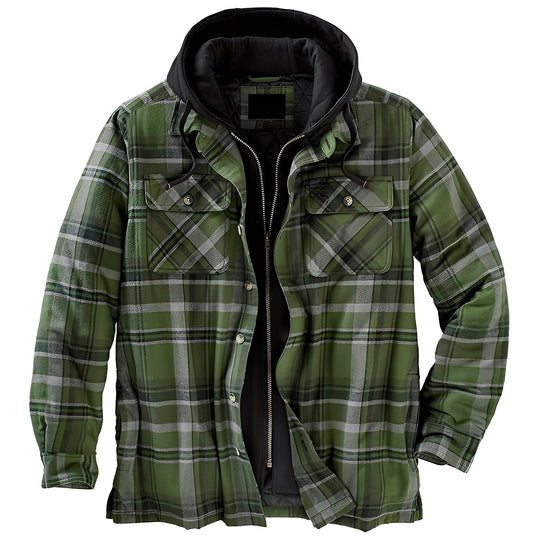 EB | Casual Flanelljacke mit Karomuster für Männer