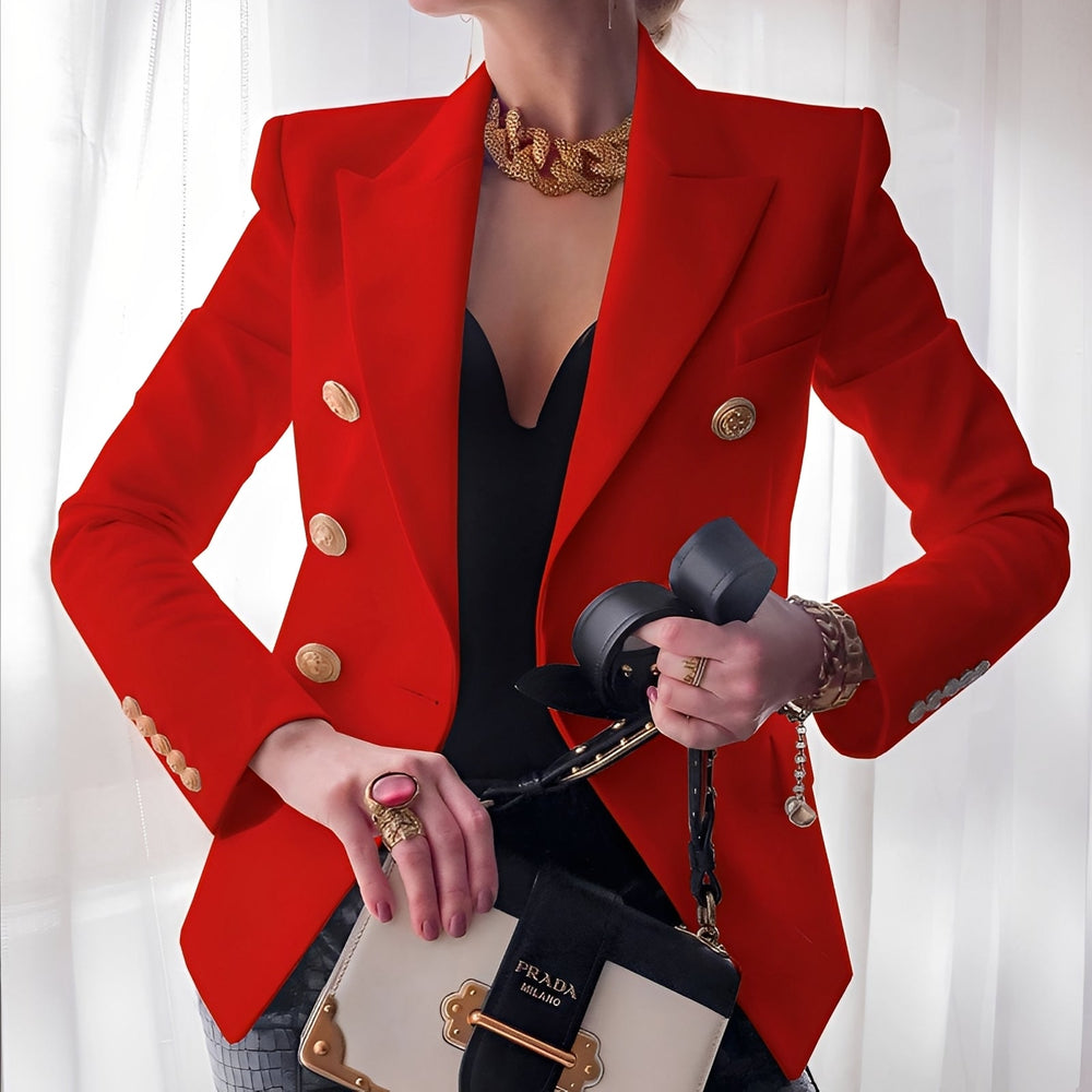 EB | Klassischer Blazer mit Knöpfen für Frauen