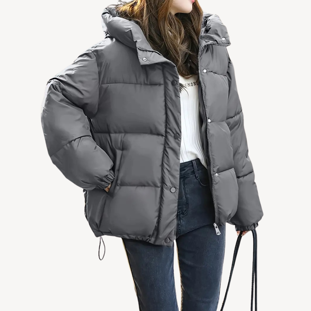 EB | Damen Hoodie Pufferjacke