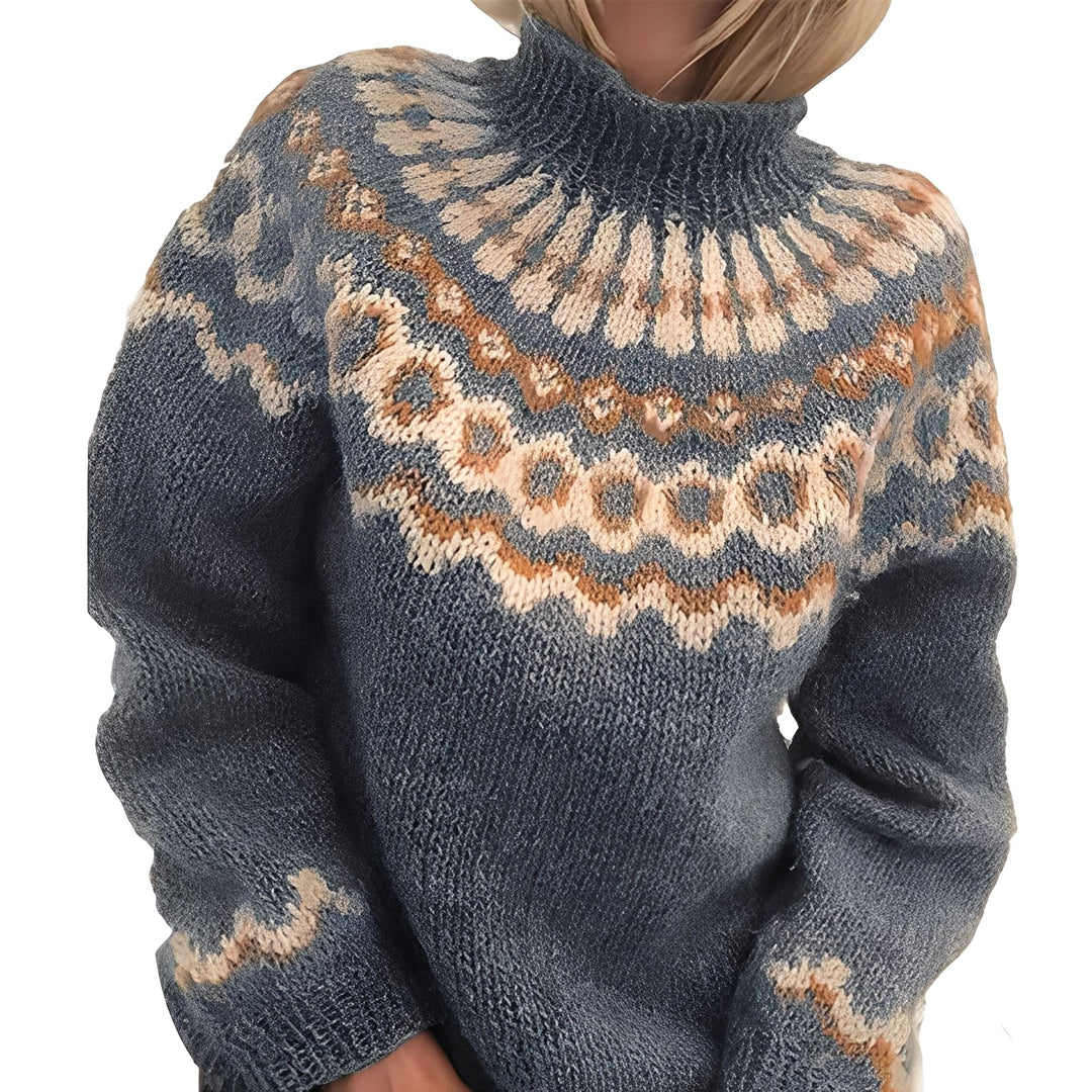 EB | Damen-Rollkragenpullover Aus Strick