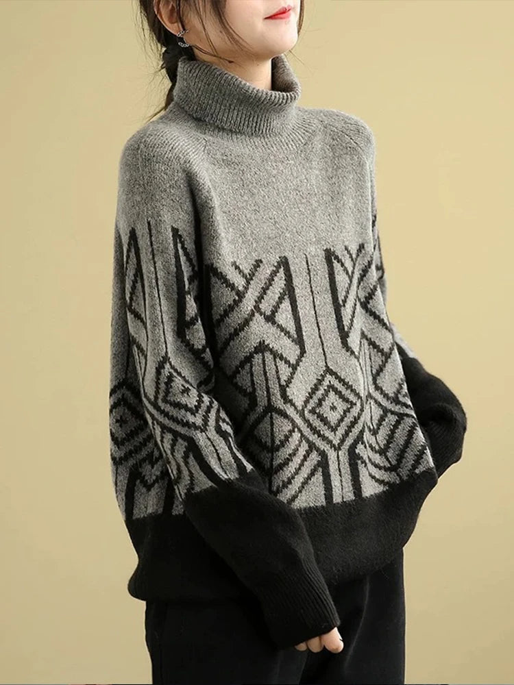 EB | Strickpullover mit Rollkragen