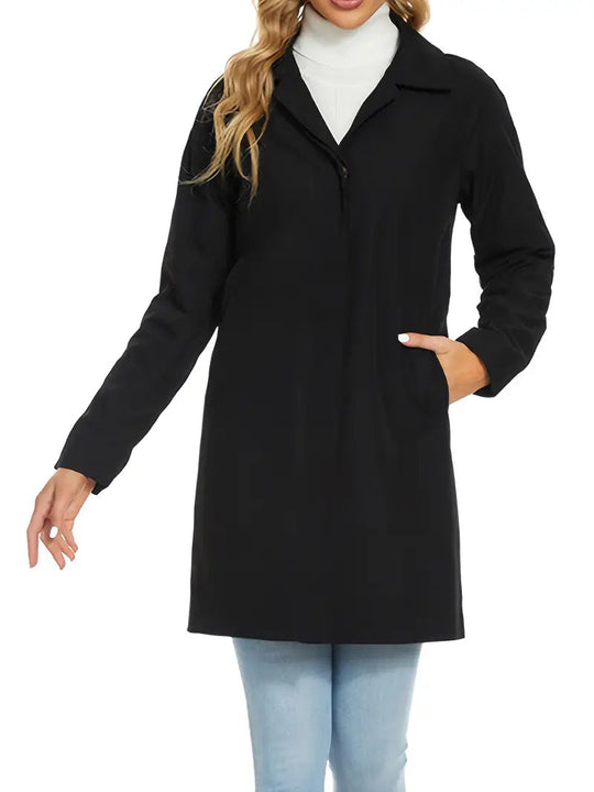 EB | Damen Trenchcoat mit Taillengürtel