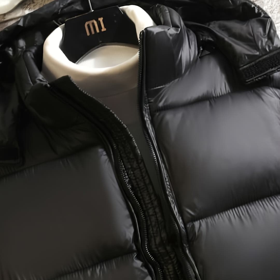EB | Lässige Winterjacke für Männer Dick Warm mit Kapuze