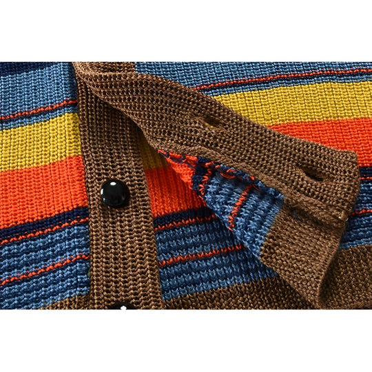 EB | Farbblockdesign Rollkragenpullover