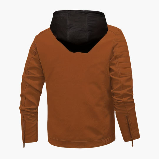 EB | Softshell-Jacke mit Kapuze Winddichte Jacke