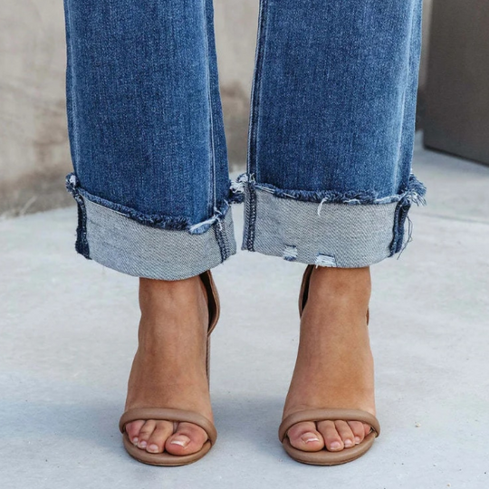 EB | Jeans Lässig Denim Baumwoll-Saisonale Kollektion