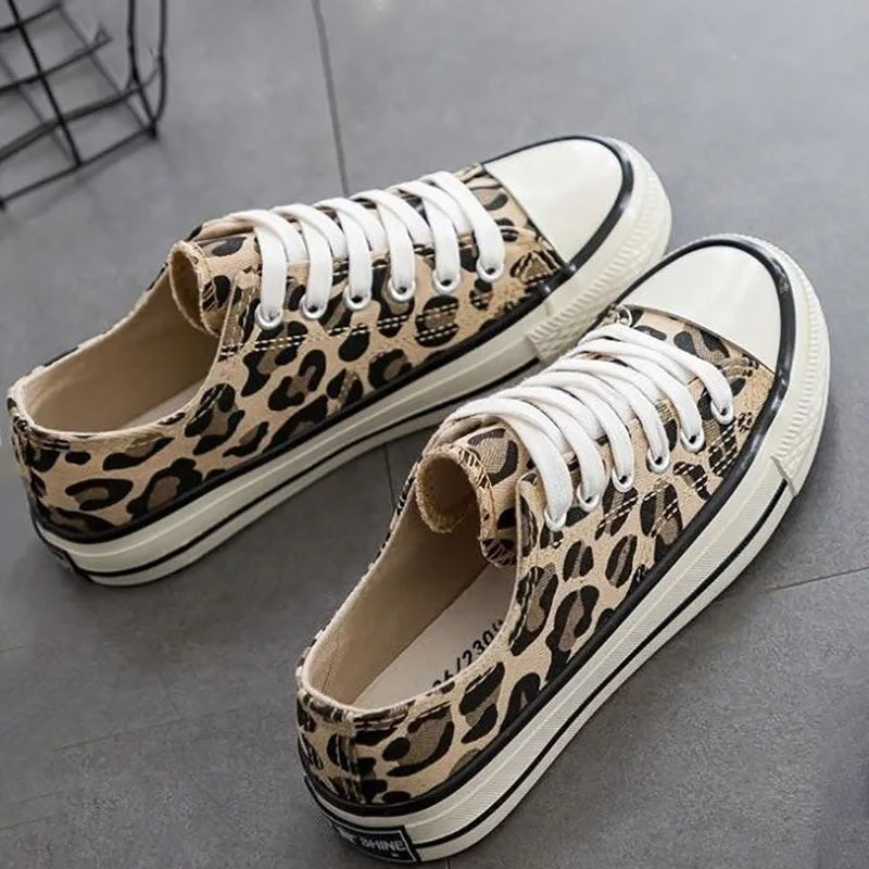 Stylische Leopard Damen Sneaker - Savannah EB