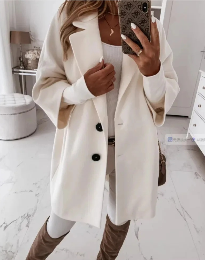 EB | Weit fallender Damen-Trenchcoat