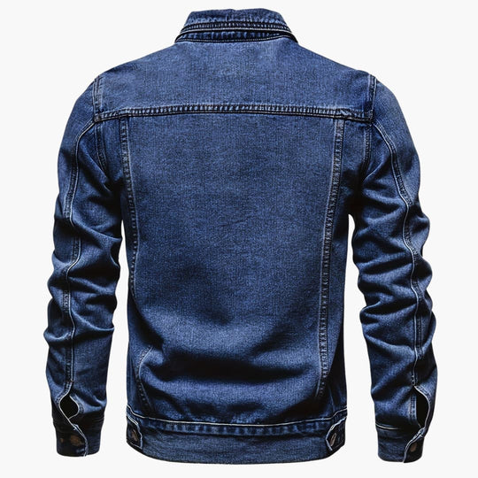 EB | Slim-Fit Freizeit-Denimjacke für Männer