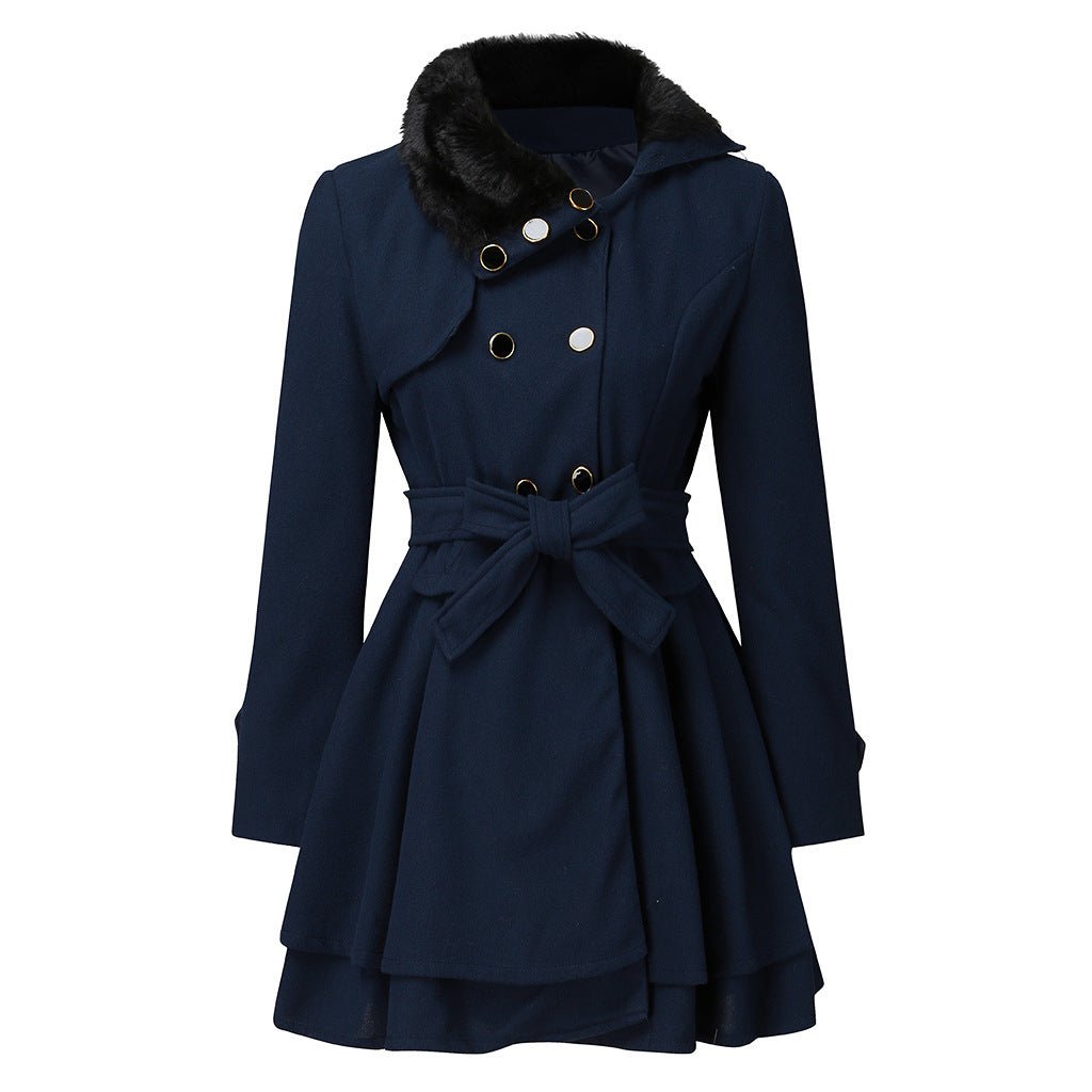 EB | Wendbare Jacke - stilvolle warme Jacke mit Stehkragen