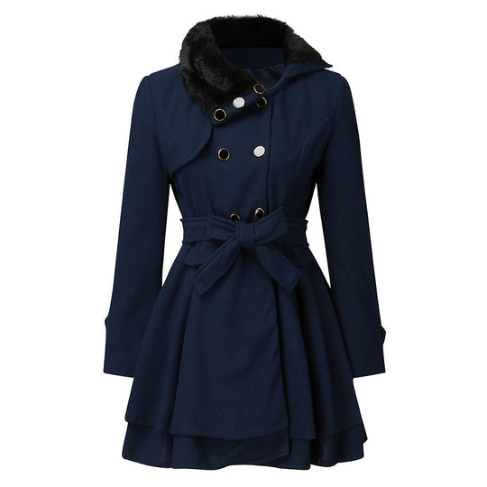 EB | Wendbare Jacke - stilvolle warme Jacke mit Stehkragen