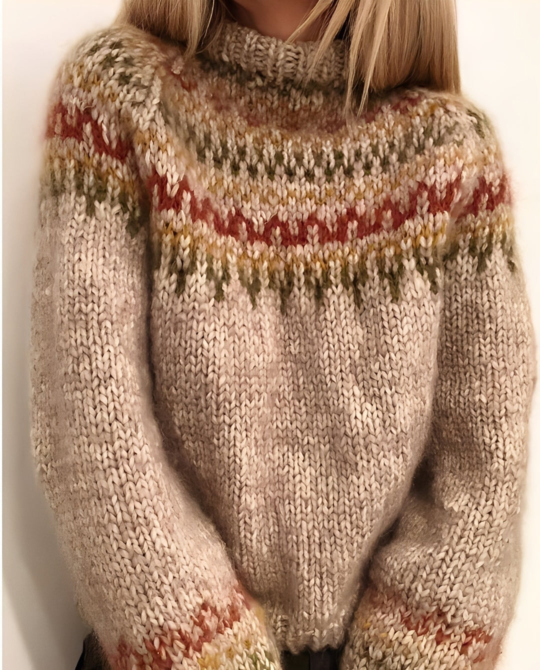 EB | Damenpullover mit Grobem Strick
