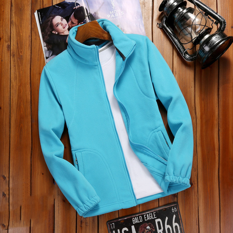 EB | Fleecejacke Damen Reißverschluss-Fleece mit Stehkragen