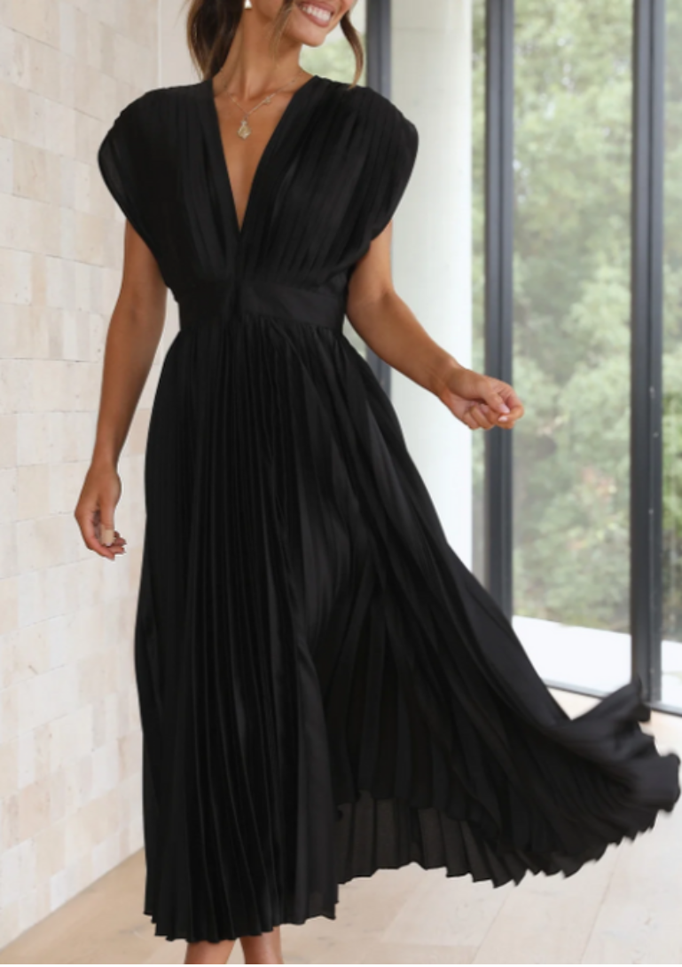 EB | Elegantes Maxikleid Aus Leichtem Stoff