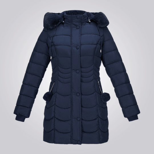 EB | Eleganter Lange Wintermantel für Frauen