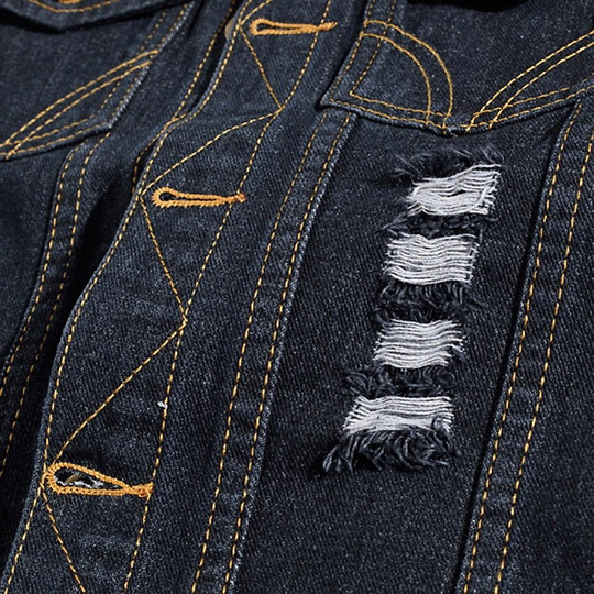 EB Stylische Denim Weste für Herren