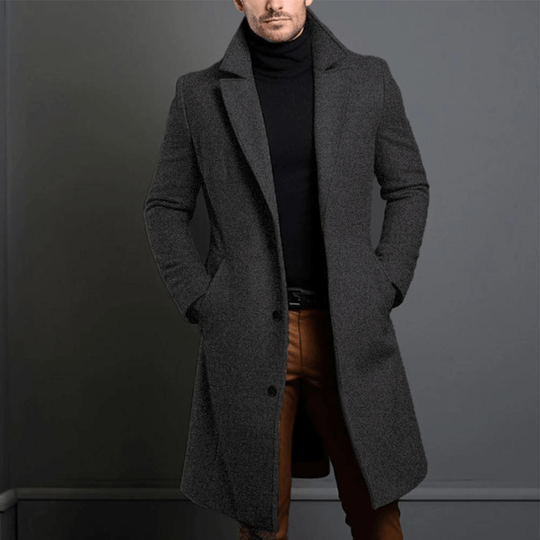 EB | Herren langer Wintermantel