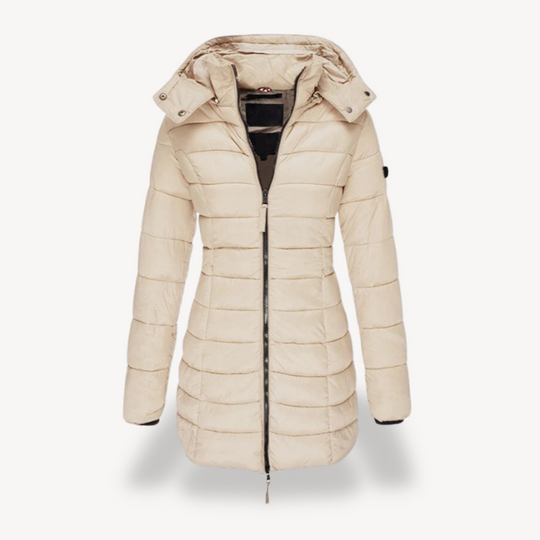 EB | Damen Pufferjacke mit Kapuze