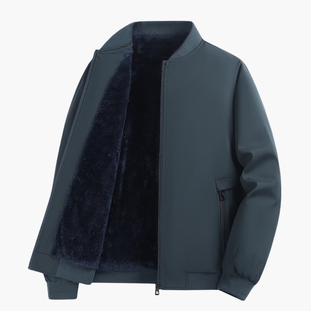 EB | Fleecegefütterte Casual Jacke Bequem und Stilvoll