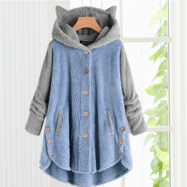 EB | Strickjacke mit Katzenohren