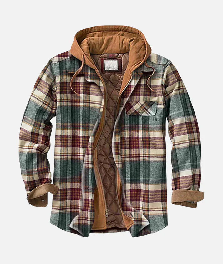 EB | Gepunktete Jacke mit Kapuze