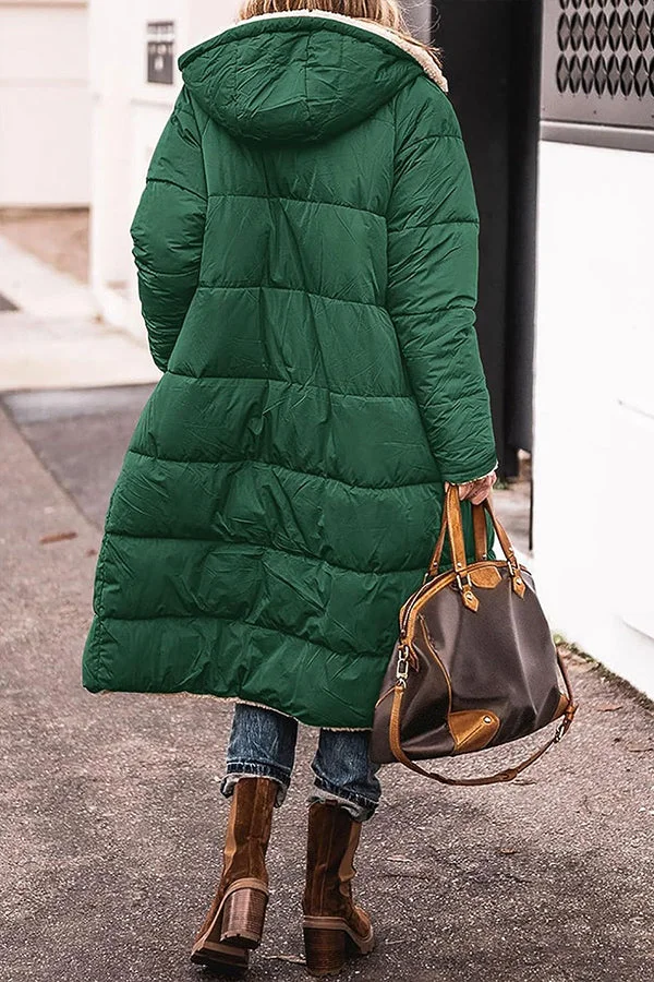 EB | Trendige Jacke mit Kapuze und Betontem Kragen