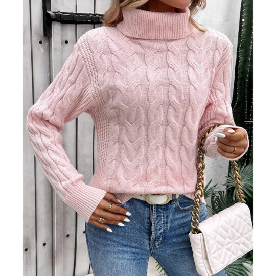 EB | Klassischer Eleganter Rollkragenpullover