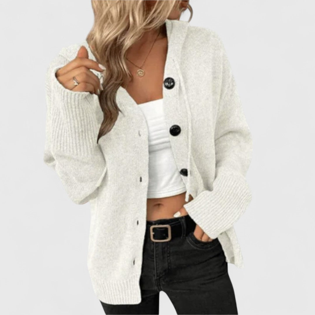 EB | Klassischer Cardigan mit Knöpfen