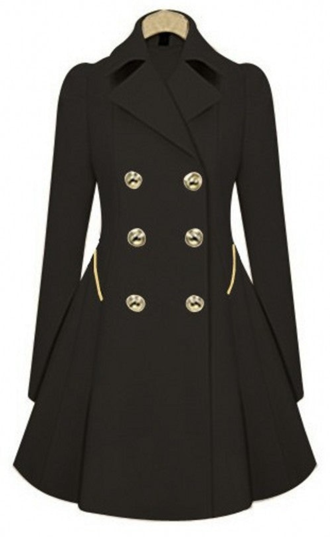 EB | Trenchcoat Lang für Frauen