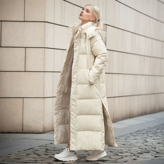 EB | Lange und stylische Daunenjacke für Frauen