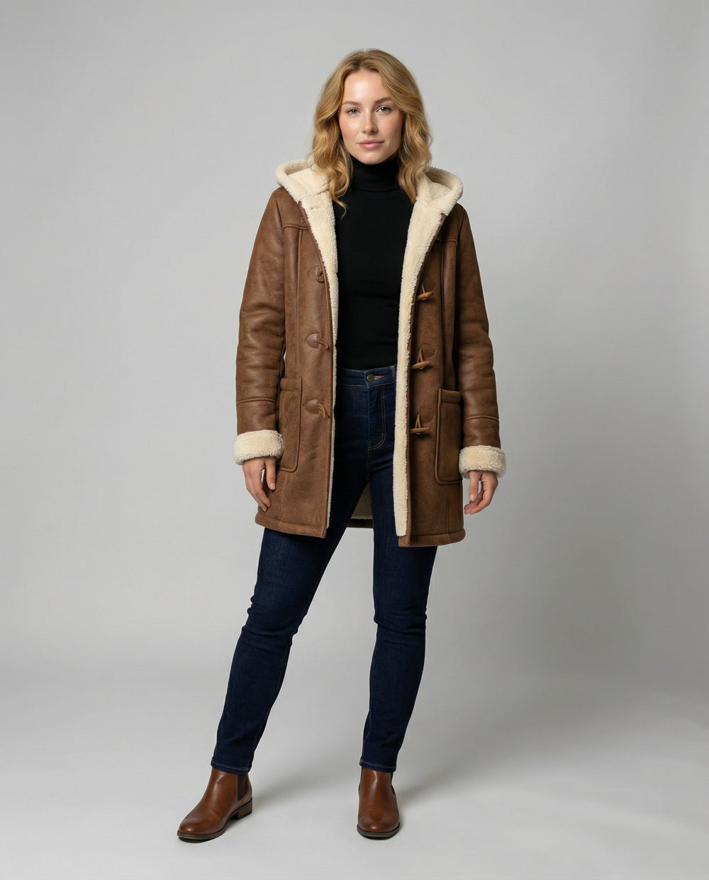 Dicke Kapuzenjacke Damen | EB