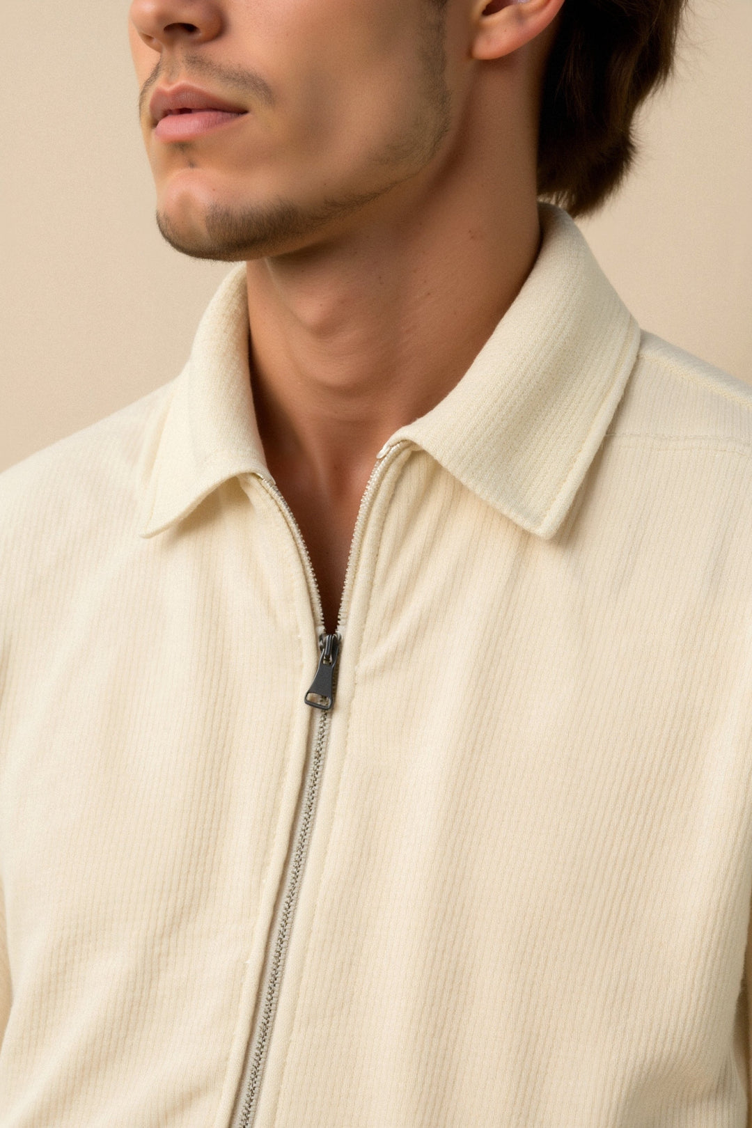 EB | Stilvolle Herrenjacke in Beige