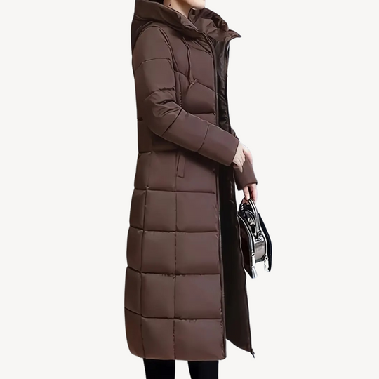 EB | Damen Lange Daunenjacke