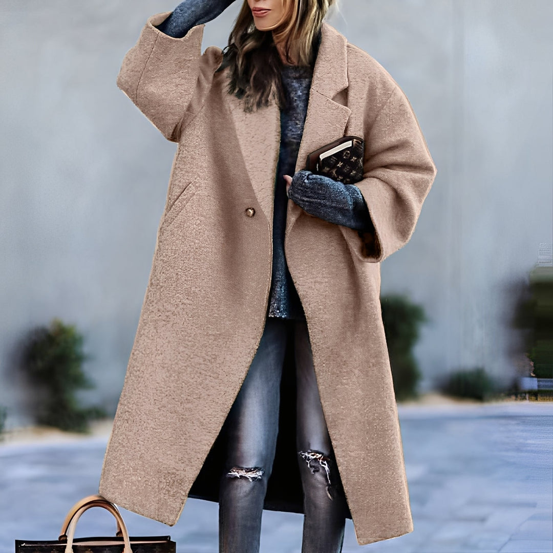 EB | Eleganter, klassischer, lockerer Mantel für Frauen