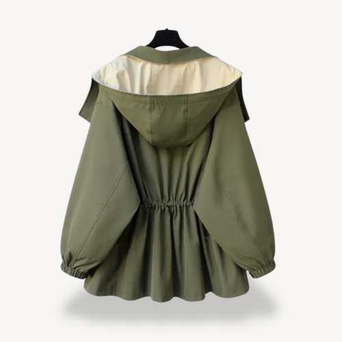 EB | Colorblock Trenchcoat für Frauen