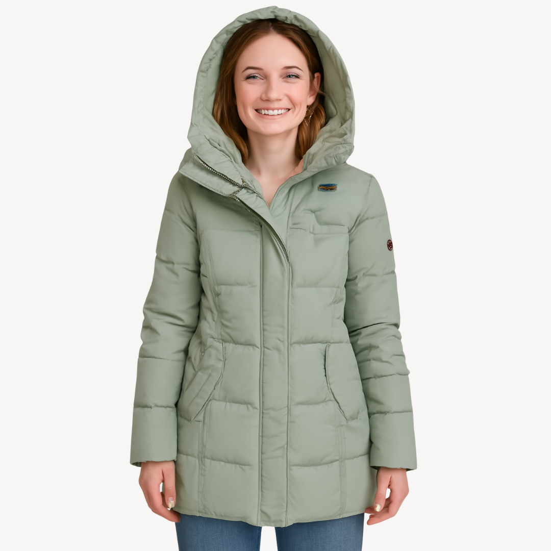 EB | Fleece Gefütterte Pufferjacke für Damen