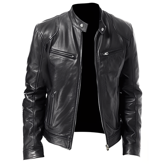 EB | Freizeit PU Lederjacke für Männer