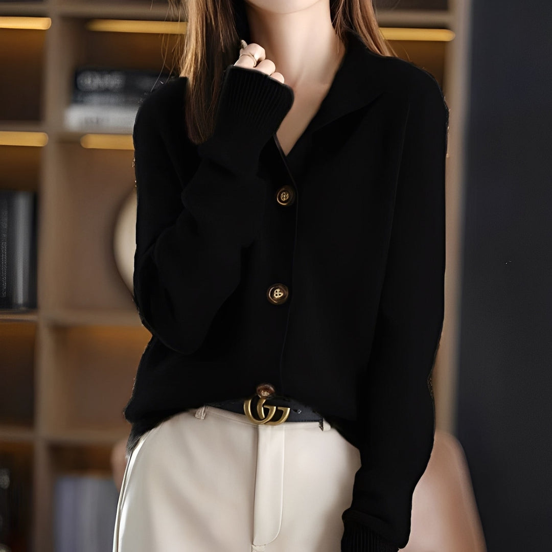 EB | Eleganter, lässig gestrickter Cardigan für Frauen