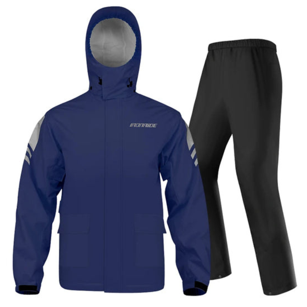 EB | Wasserdichte Motorrad-Regenjacke ergonomisch - Unisex winddicht