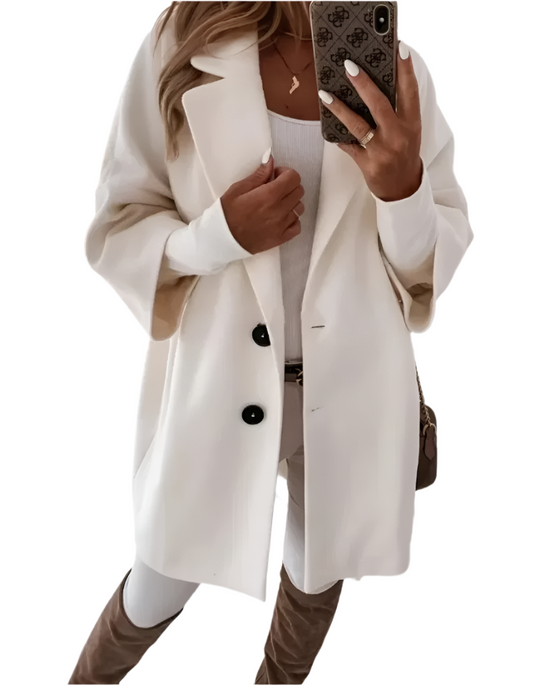 EB | Weit fallender Damen-Trenchcoat