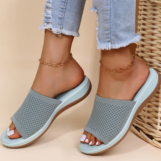 EB | Damen Orthopädische Slipper Bequeme und Atmungsaktive Sommer Damen Slipper