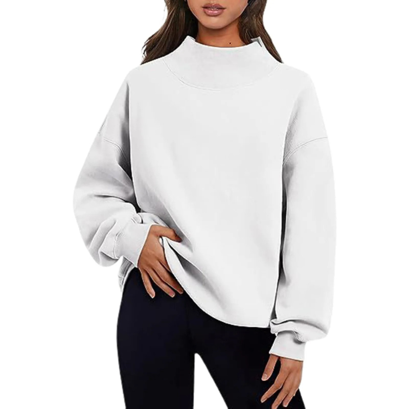 EB | Sweater - Basic Loose-Fit Langarm-Sweater