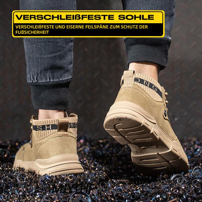 Leicht Stahlkappe Schuhe Berufsschuhe Sportlich Atmungsaktiv Schutzschuhe EB