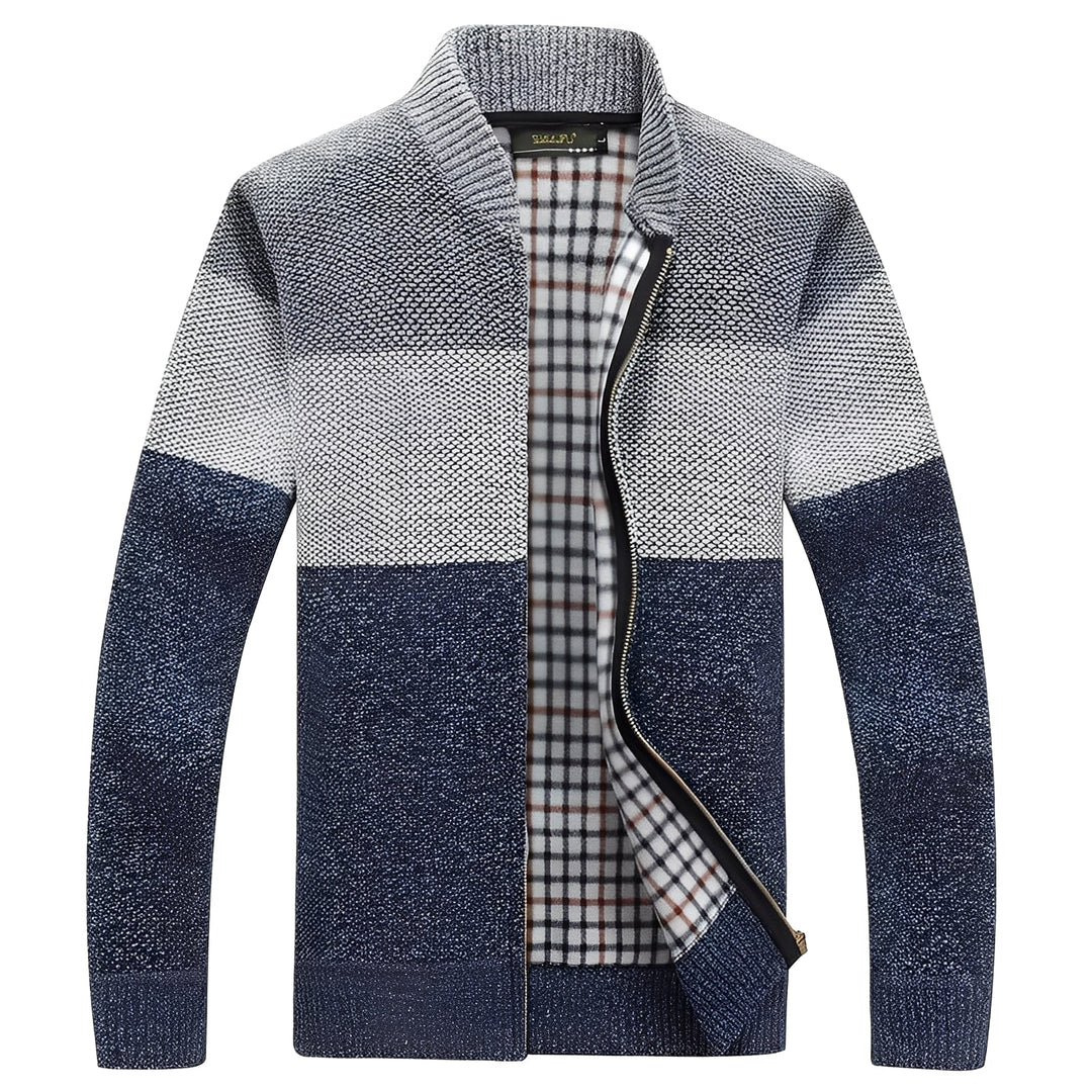 EB | Klassischer Cardigan mit Futter für Männer